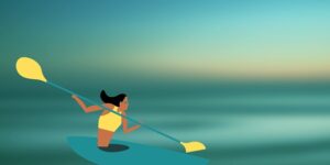 Kayak o paddle surf en la Barceloneta